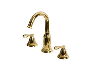 NEWARC GOLDEN 3 HOLE BASIN FAUCET GOLD 951561