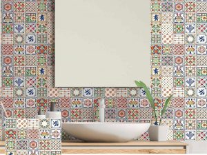 BOSS TAPE ADHESIVE PVC TILE PORTUGAL 30X30CM