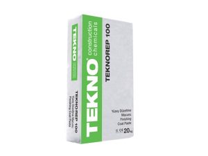 TEKNOREP 100 CONCRETE AND PLASTER LEVELING PUTTY GRAY 20/1 | TEKNOREP 100 BETON VE SIVA DÜZLEŞTİRME MACUNU GRİ 20/1