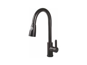 VENEZIA INOX SPIRAL BLACK KITCHEN SINK FAUCET 5013115-05 | VENEZIA INOX SPIRAL SİYAH MUTFAK LAVABO BUSKUTUSU 5013115-05