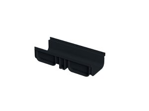 MAXIFLOW PLASTIC CHANNEL GUTTER 120X200X500MM BLACK 26920