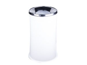 MAXİFLOW FLAT LID DUSTBIN Ø27 WHITE 28730