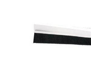 PLASTIC UNDER DOOR BRUSH SELF ADHESIVE 100 CM 010550