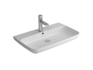 NEWARC OVER COUNTER FAUCET WITH HOLE EXSEN WASHBASIN 80X47X12,5CM 503080