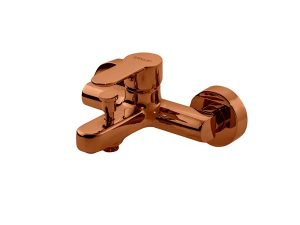 NEWARC DOMINO BATHROOM FAUCET POLISHED COPPER 971511S