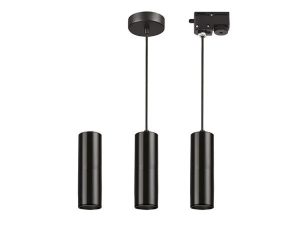 FORLİFE PIPE TYPE PENDANT GU10 LAMPHOLDER BLACK FL-2251 S