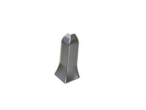 TESAY CABLE DUCTED ALUMINUM SKIRTING BOARD OUTER CORNER TURN MATT ANODIZED SP-EXHALM