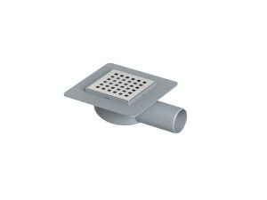 MAXİFLOW STD FLOOR DRAIN 10X10 Ø70 SIDE OUTLET 14050