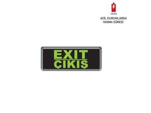 EXIT EMERGENCY EXIT LUMINAIRE 3W FL-9006