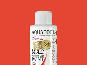 AQUACOOL TREND M A C WATER BASED ACRYLIC HOBBY PAINT 410 CORAL