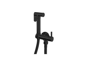 NEWARC SPIRAL BIDET FAUCET BLACK 150222B INTERMEDIATE FAUCET INCLUDED