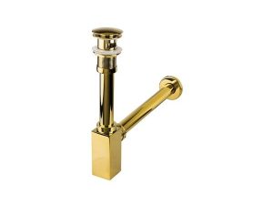 NEWARC CORNER SINK FAUCET WITH PRESS HOLE GOLD 760523G