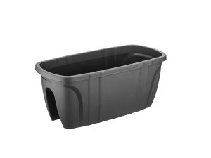 ŞENYAYLA OPAL HANDRAIL BALCONY FLOWER POT GRAY 5710