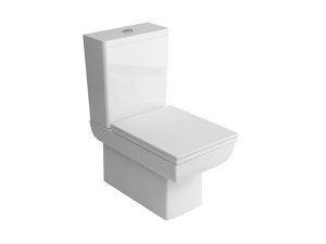 NEWARC POWER WALL-MOUNTED TOILET SEAT COVER AND INNER SET INCLUDEDUROPLAST SLOW CLOSING COVER