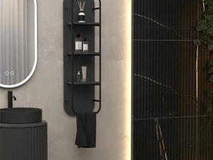 AQUANILL LOTUS DUO SHELF MODULE ANTHRACITE | AQUANILL LOTUS DUO RAF MODÜLÜ ANTRASİT