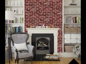 NATURAL COLLECTION BRICK PATTERNED WALL PAPER 2605 5 3 M2 | DOĞAL KOLEKSİYON TUĞLA DESENLİ DUVAR KAĞIDI 2605 5 3 M2
