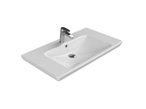 TURQUOISE CERASTYLE PORTO D WASHBASIN 85CM 068300-U DEPTH 48 CM