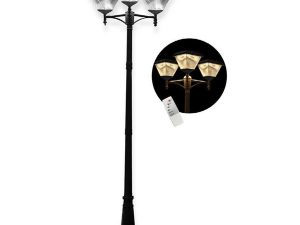 SOLAR STREET LIGHT 3X100W FL-3159 | GÜNEŞ ENERJİLİ SOKAK LAMBASI 3X100W FL-3159