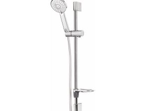 VENEZIA CHROME SLIDING SHOWER SET WITH PVC HOSE 5057386-01 | VENEZIA KROM SÜRGÜLÜ DUŞ TAKIMI PVC HORTUMLU 5057386-01