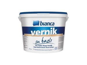 BANCA WATER BASED EXTERIOR WOOD VARNISH 15 LT