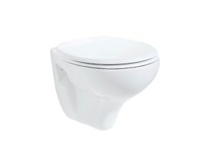 CREAVIT PERLA HANGING TOILET SET