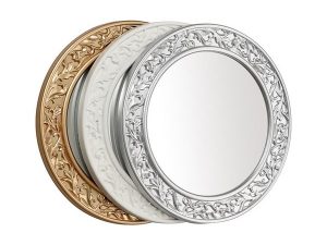 STEEL ROUND DECORATIVE MIRROR 892 47X17X33CM | ÇELİK YUVARLAK DEKORATİF AYNA 892 47X17X33CM