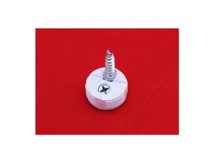 METAL MODULE CONNECTION SCREW WHITE 4 PCS 9006