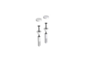 ACCESSORY MOUNTING SET WITH STEEL SCREW