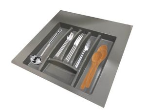 ADJUSTABLE DRAWER SPOON HOLDER 50-55 CM GRAY