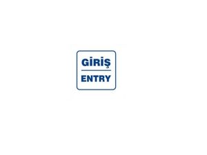 A1-138 ENTRANCE ENTRY 12X12 CM | A1-138 GİRİŞ GİRİŞ 12X12 CM