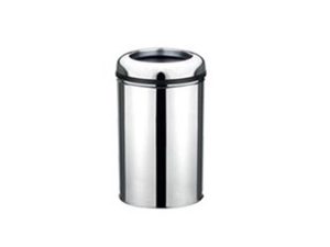 MAXİFLOW PRACTICAL WASTE BIN WITH HOOP 45 LT SS430 13286 | MAXİFLOW PRATİK ÇÖP KUTUSU KASNAKLI 45 LT SS430 13286