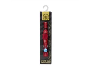 CATTİE PATTERNED CAT NECK COLLAR RED 1X15-25CM EKBTRED