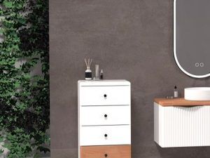 AQUANİL BELİSSİMO SIDE UNIT WHITE/BEECH | AQUANİL BELİSSİMO SIDE UNIT WHITE/BEECH