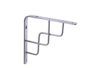 MEANDER UNDER SHELF 20X20 SILVER