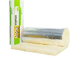 ODE STARFLEX GLASS WOOL FOILED 10 CM 9 6M2