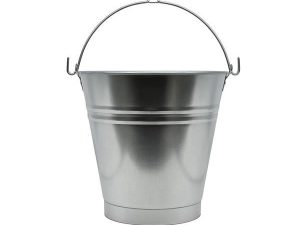 GALVANIZED WATER AND FIRE BUCKET NO 34 13 LT 086652