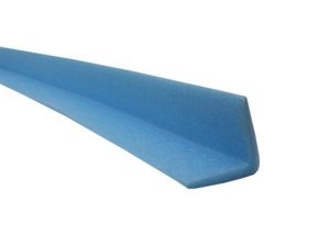 POLYETHYLENE L 10 PROFILE BLUE 110MMX110MMX15MM 2 MT CORNER PROTECTOR