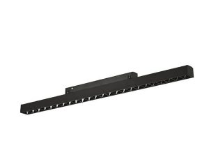 FORLIFE BLACK COMPACT LENSED MAGNET LUMINAIRE 24W 3200K DAYLIGHT FL-6614