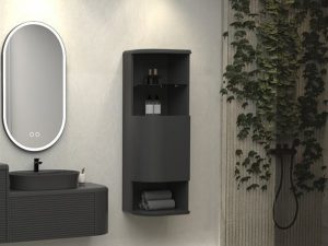 AQUANİL SİESTA TALL CABINET ANTHRACITE
