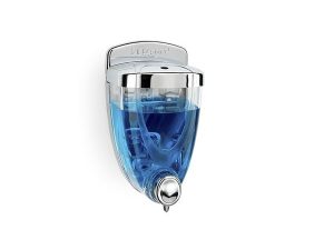 FLOSOFT LIQUID SOAP DISPENSER F017 350ML CHROME PLATED | FLOSOFT SIVI SABUNLUK F017 350ML KROM KAPLAMALI