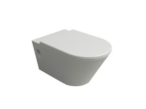 NEWARC IDEA WALL HUNG TOILET 3825 + MODERN SLIDING LID 7201