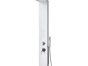 NEWARC IDEAL SHOWER PANEL SHINY CHROME WITH BEAK 440494G