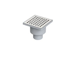 MAXİFLOW LİNE FLOOR DRAIN 10X10 Ø70 BOTTOM OUTLET 13832