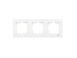 VISCO KARRE WHITE TRIPLE HORIZONTAL FRAME