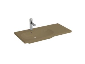 NEWARC RİVER WASHBASIN WITH ETAGERE MATT KASHMERE 80X38X4CM 506080MC
