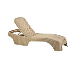 BREZZA 2536 ROYAL RATTAN CHAISE LOUNGE DESERT BEIGE | BREZZA 2536 ROYAL RATTAN ŞEZLONG ÇÖL BEJİ