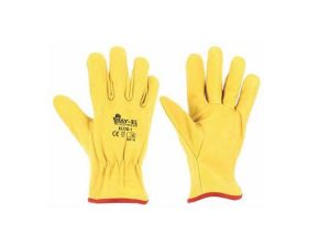 BAY-EL ODORLESS LEATHER WELDER GLOVE YELLOW 10'' EL400