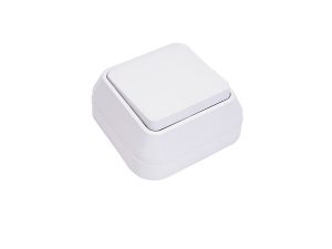 MAKEL SURFACE MOUNTED SINGLE WHITE KEY 45101