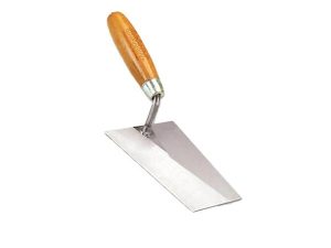 DECOR 067 MASON TROWEL WITH WOODEN HANDLE 18CM