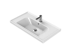 TURQUOISE CERASTYLE FRAME WASHBASIN 80X45CM 031200-U